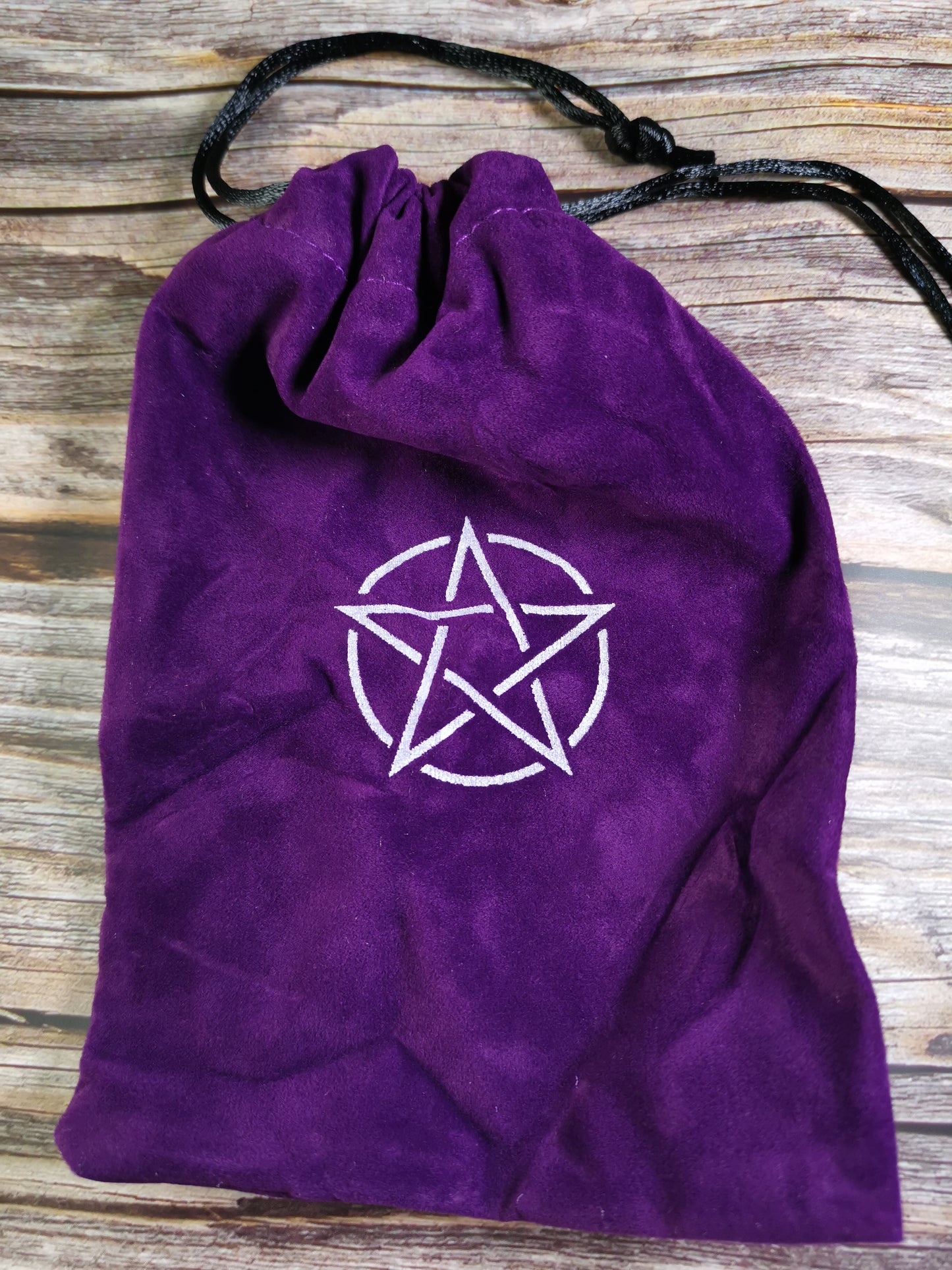 Taika Pentagram - Samettinen Violetti Pussi