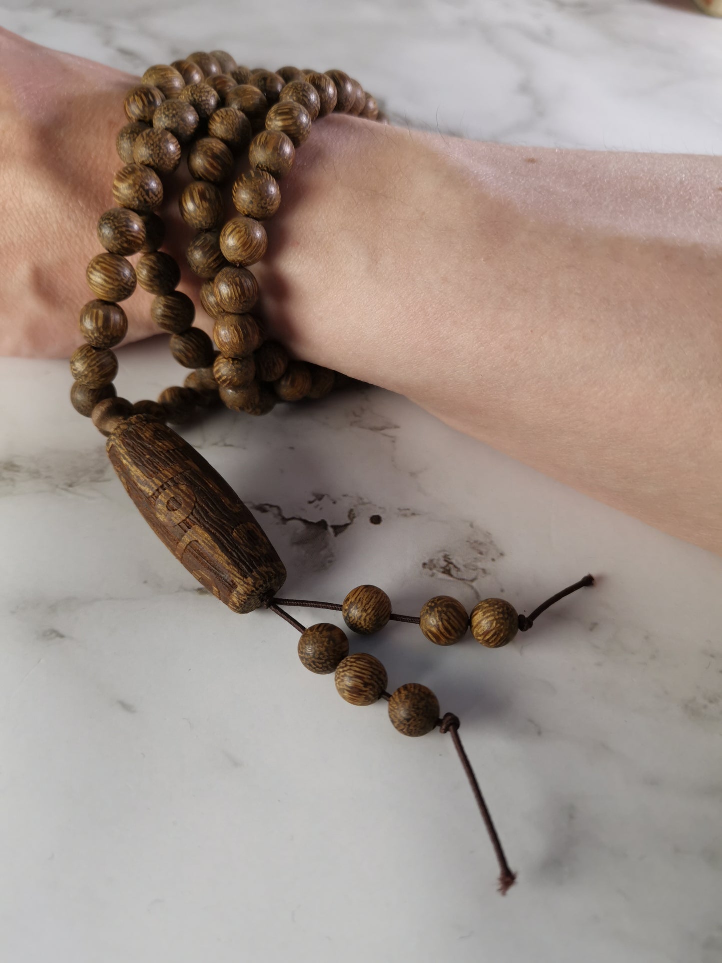 Mattaruskea Puinen Mala