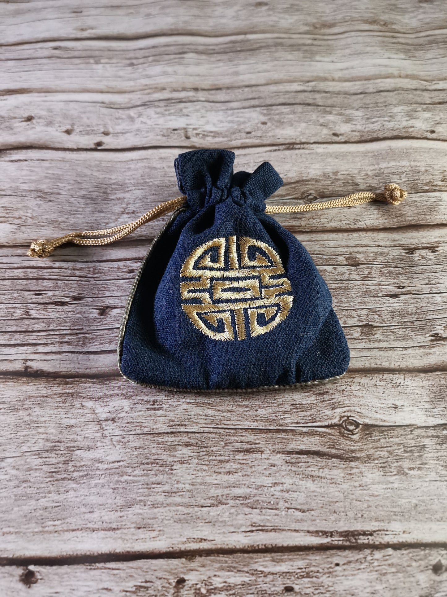 Earth Symbol - Sininen Kangaspussi