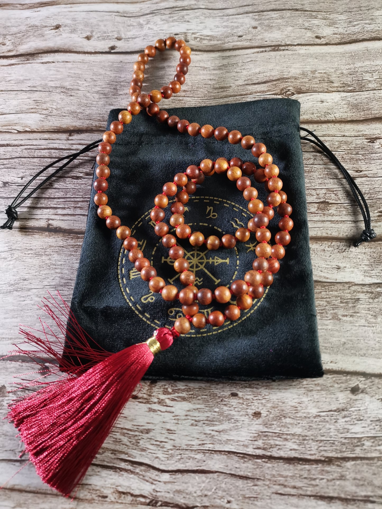 Zodiac - Samettinen Musta Pussi